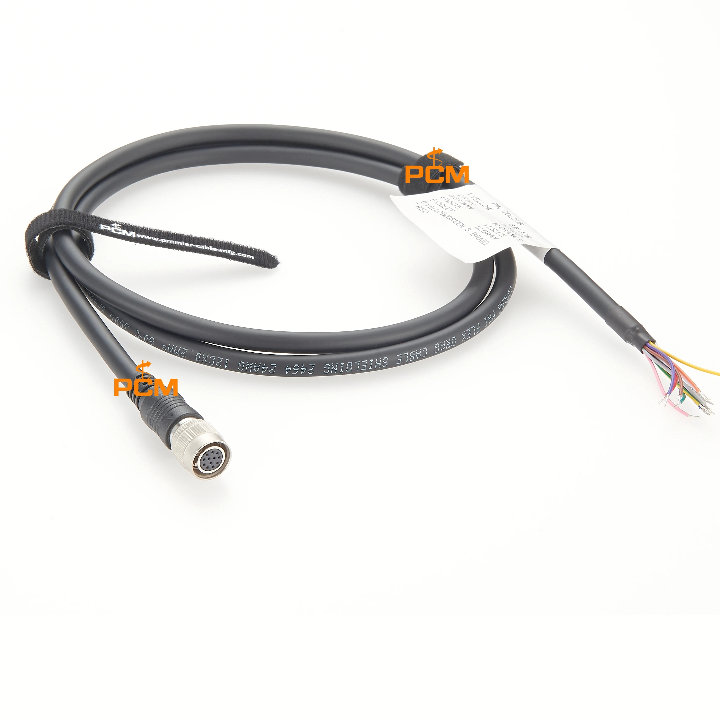 HR10A-10P-12S Buchse auf offenes Ende Strom-I/O-Auslösekabel für Allied Vision Vision Kamera Menta Prosilica GT Goldeye Bonito PRO – Detail 7
