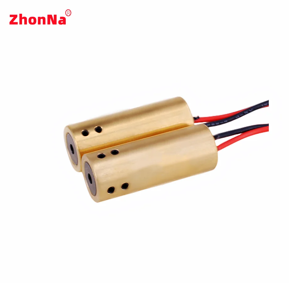 660nm100mWLaser Module Red Light Single Point Optics Application of high coaxiality Locator Aiming Glass lens Input Voltage3-5 V