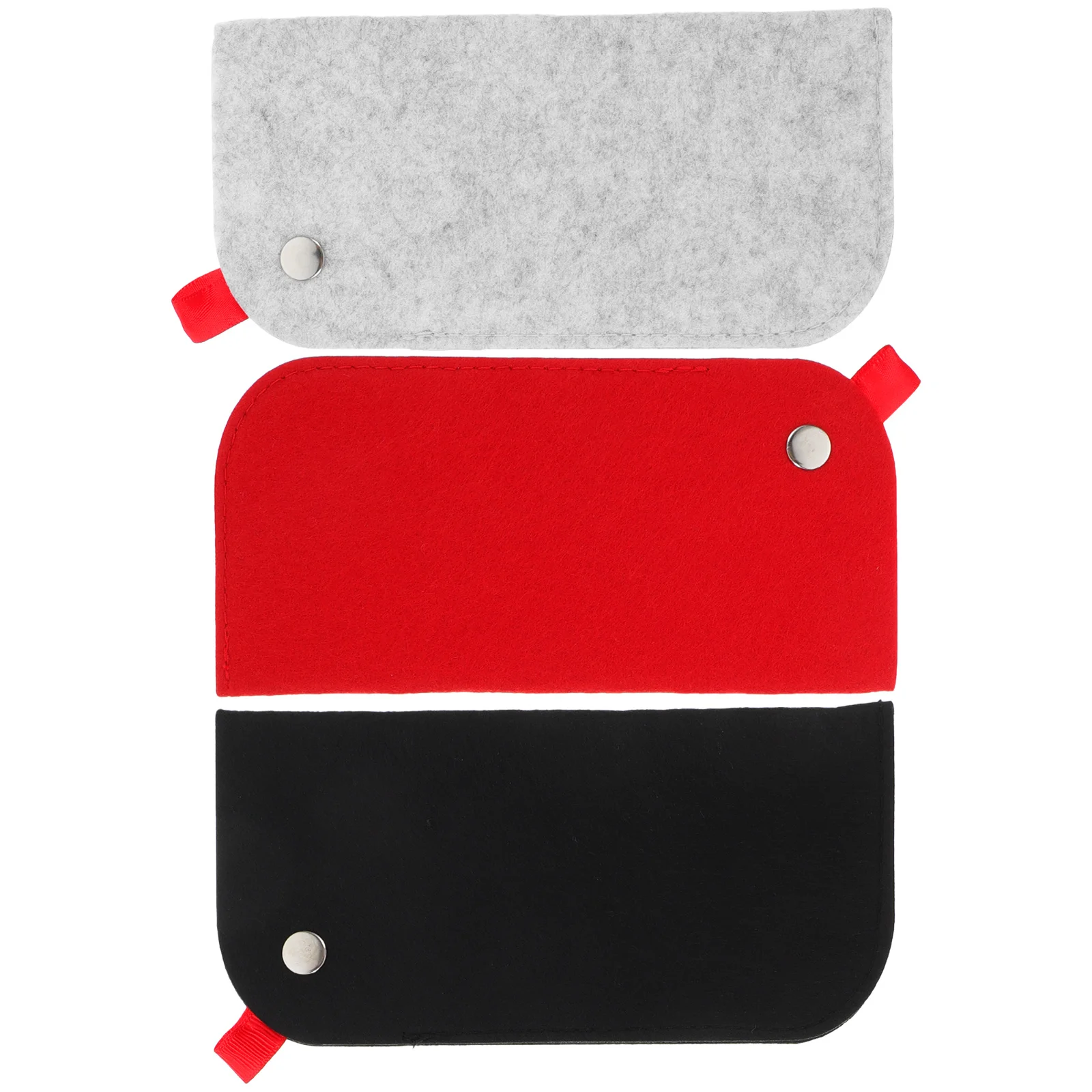 3 قطع من حقيبة النظارات المقاومة للتآكل، حقيبة نظارات شمسية مدمجة، حاوية تخزين منظمة للنظارات