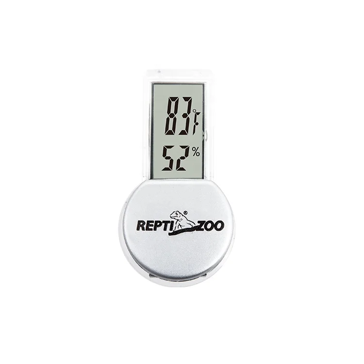 

REPTIZOO Digital LCD Thermometer & Hygrometer 3 Sides Mounting Digital Thermo-hygrometer