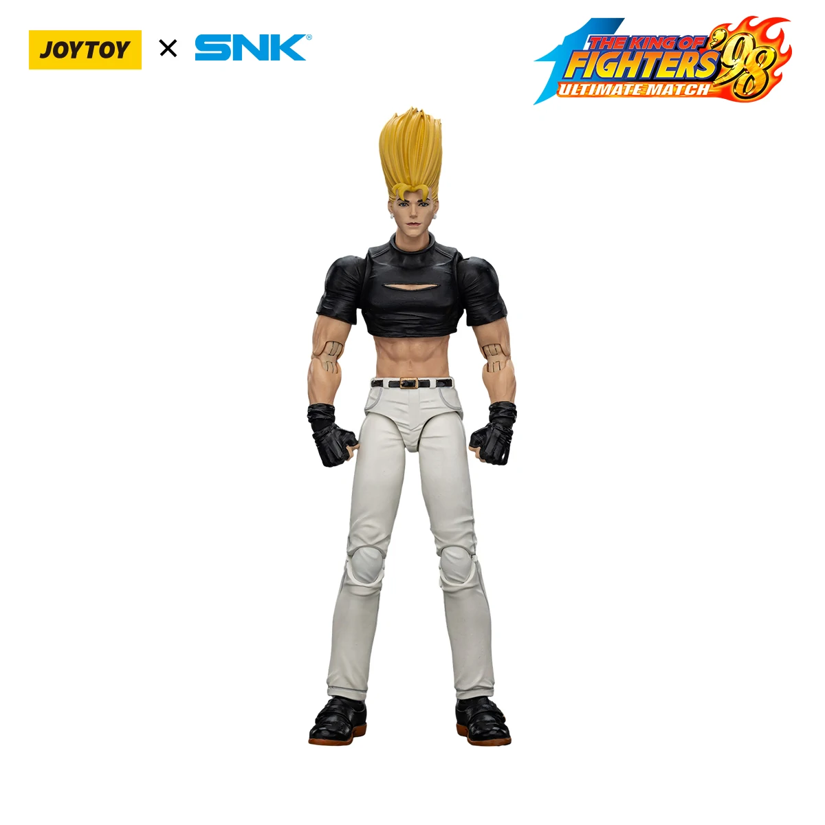 

JOYTOY SNK 1/18 Action Figures KOF 98UM Hero Team Kyo Kusanagi&Goro Daimon&Benimaru Nikaido3PCS Figure Finished Model Kit