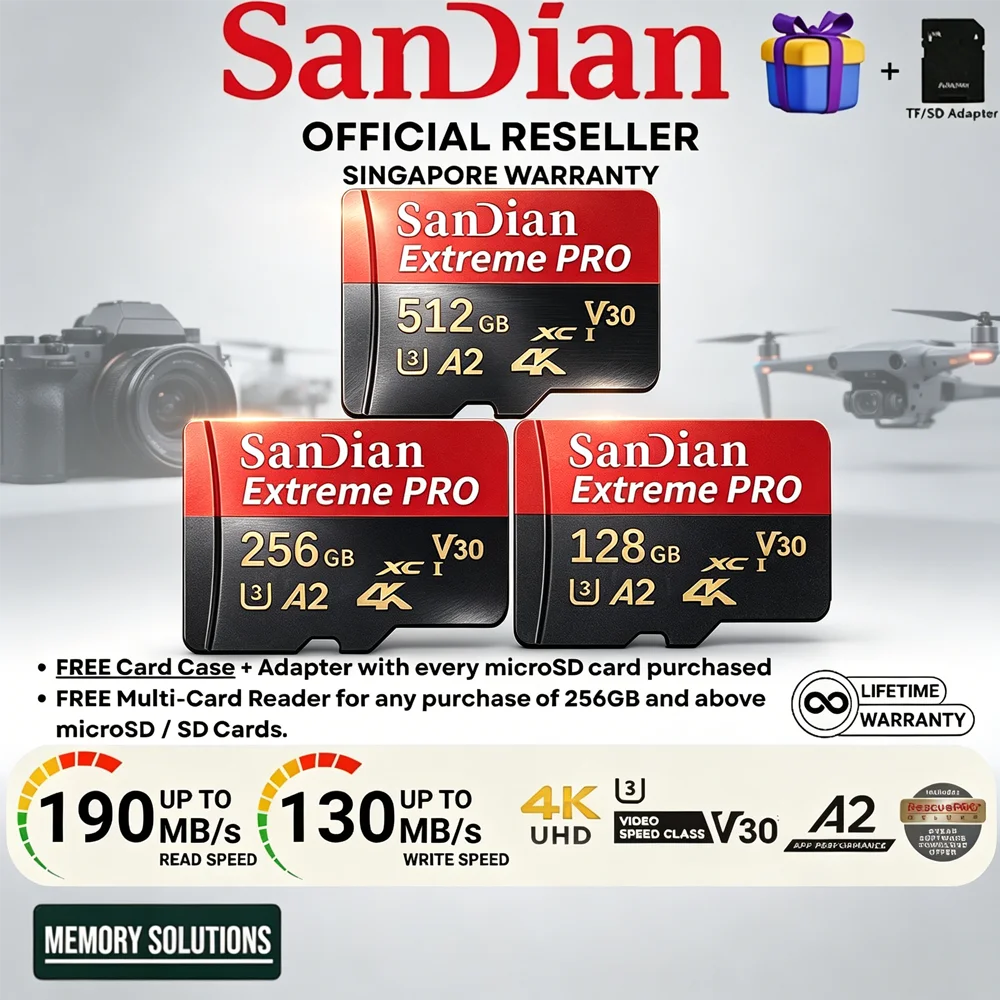 512GB SD Card 128GB 256GB Micro TF SD Memory Card Class 10 U3 For Switch OLED Steam Deck High Speed Game Card