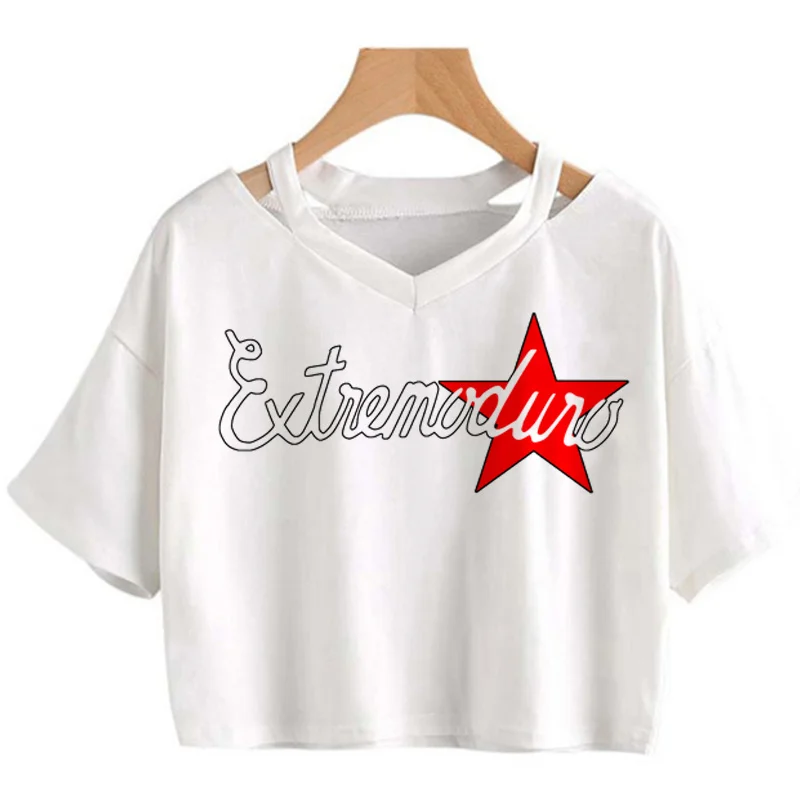 

Extremoduro t-shirt female harajuku kawaii ulzzang aesthetic grunge tumblr crop top tumblr