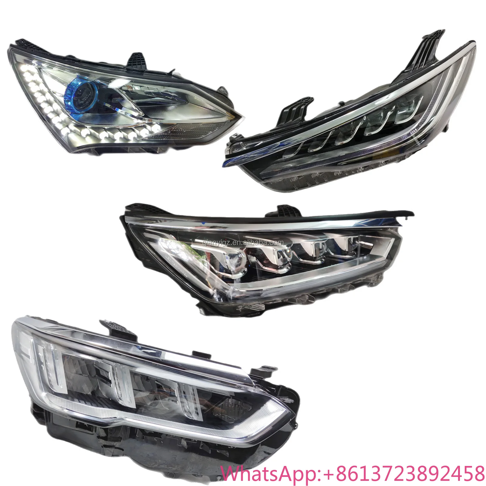 

Stock Made in China BYD Auto Parts Song Yuanyuan LED Headlight Halogen Headlamp Assembly LED matrix Projector Pro Max Headlamp