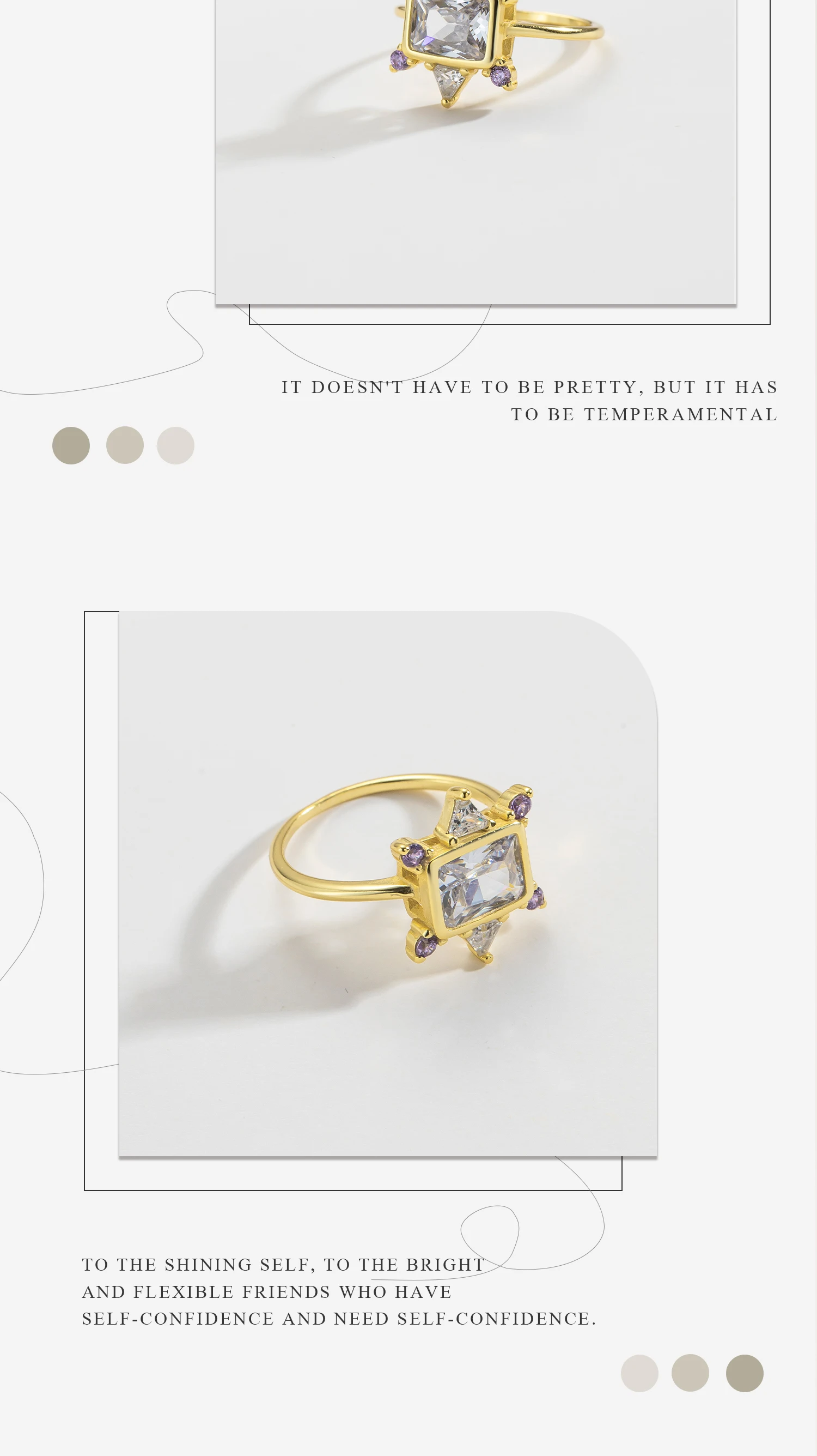 ANDYWEN 100% 925 Sterling Silver Gold Anillo Roseton Aguamarina Blue Champagne Zircon Women Luxury Fine Jewelry Crystal Jewels