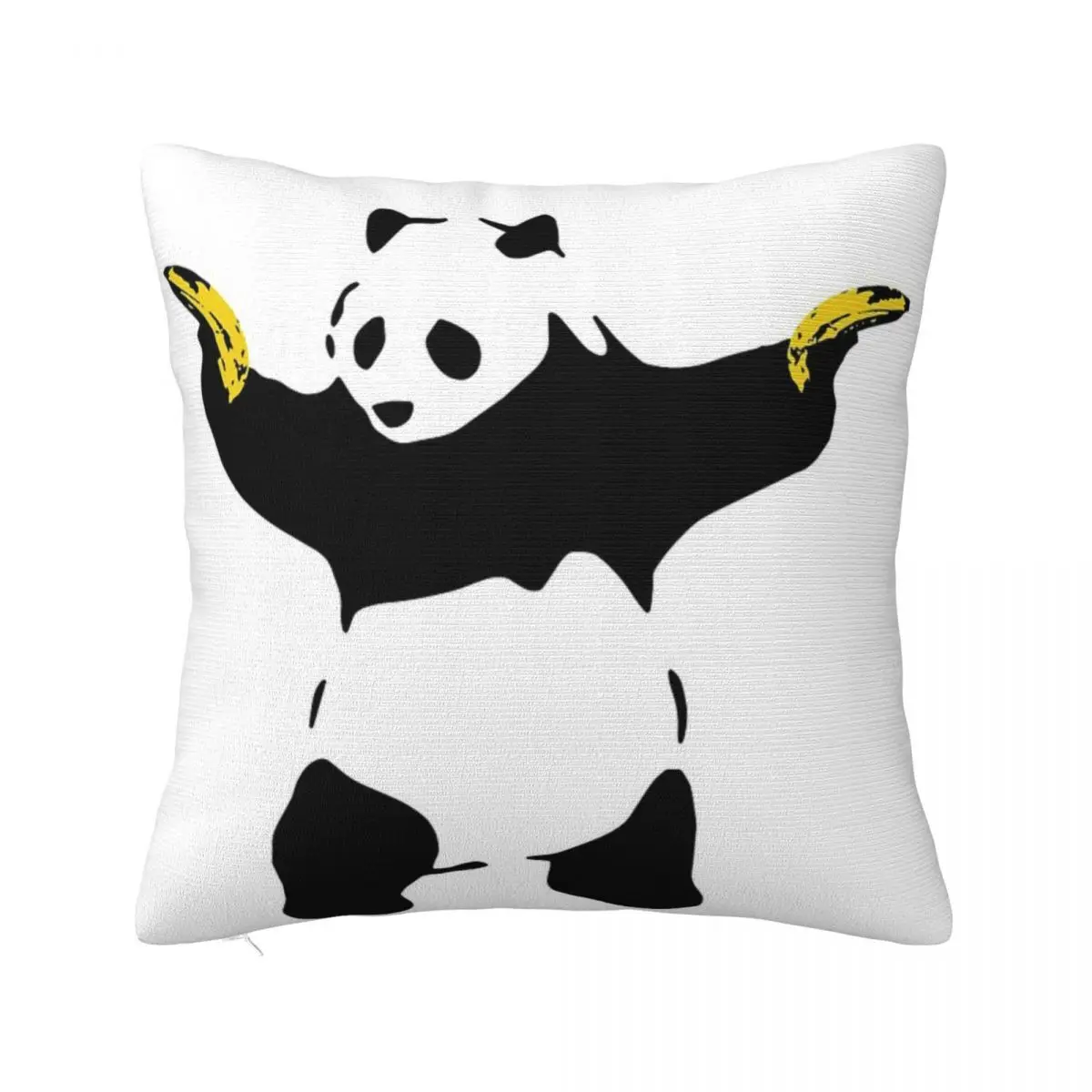 Bad Panda Stencil Cushions Ornamental Pillows Cushion Cover 45*45 Pillow Case Pillow Cover