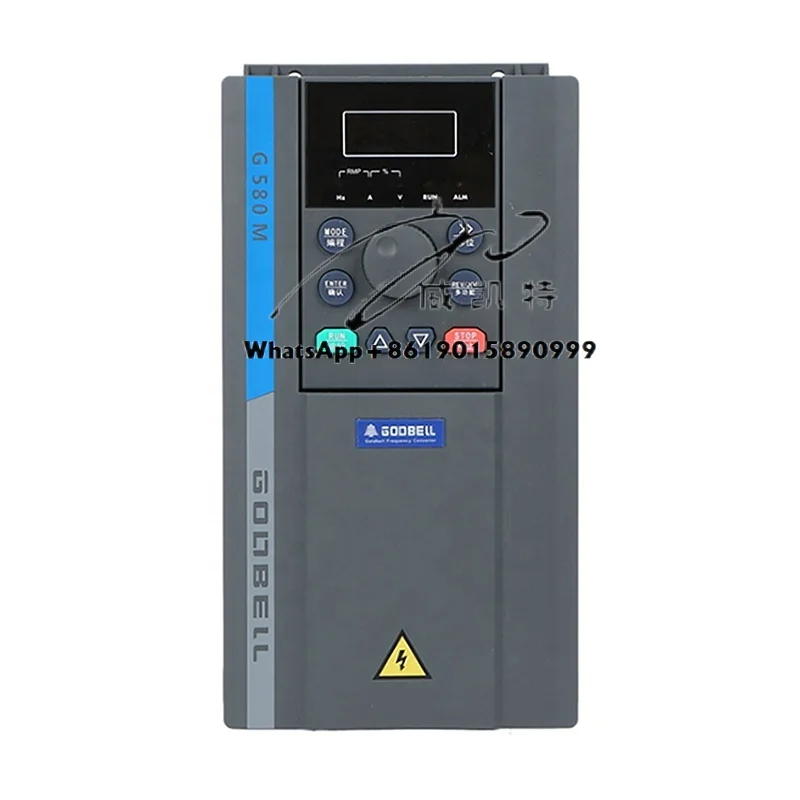 Goldbell 1.5Kw 2.2Kw 4Kw 5.5Kw 7.5Kw 10Kw 15Kw Off Grid 3 Phase Solar Hybrid Inverter 50Hz to 60Hz Low Frequency Vfd Inverter