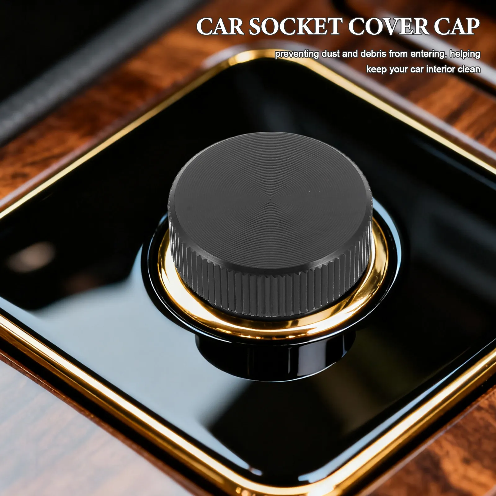 Car Cigarette Lighter Socket Dustproof Cover Cap Plug Halloween Christmas Car Charger Port Cover Car Detail Car Detailing