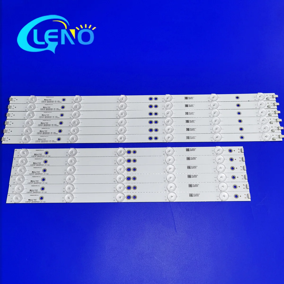 

12PCS LED Backlight strip for LC-46LD265R5 LC-46LD266K 46PFL3218K LBM460P0601 A1-BU-3 R AU-1 LBM460P0501-AT-1 L TPT460H1-HN04