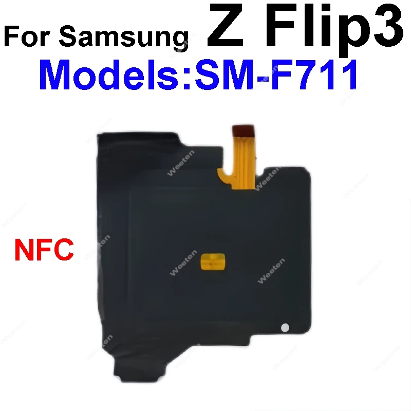 NFC Bezprzewodowe Ładowanie dla Samsung Z Flip1 2 3 4 5 Z Fold 1 2 3 4 Moduł Cewki Indukcyjnej Bezprzewodowego Ładowania z NFC Części Zamienne do Naprawy — zdjęcie produktu 2
