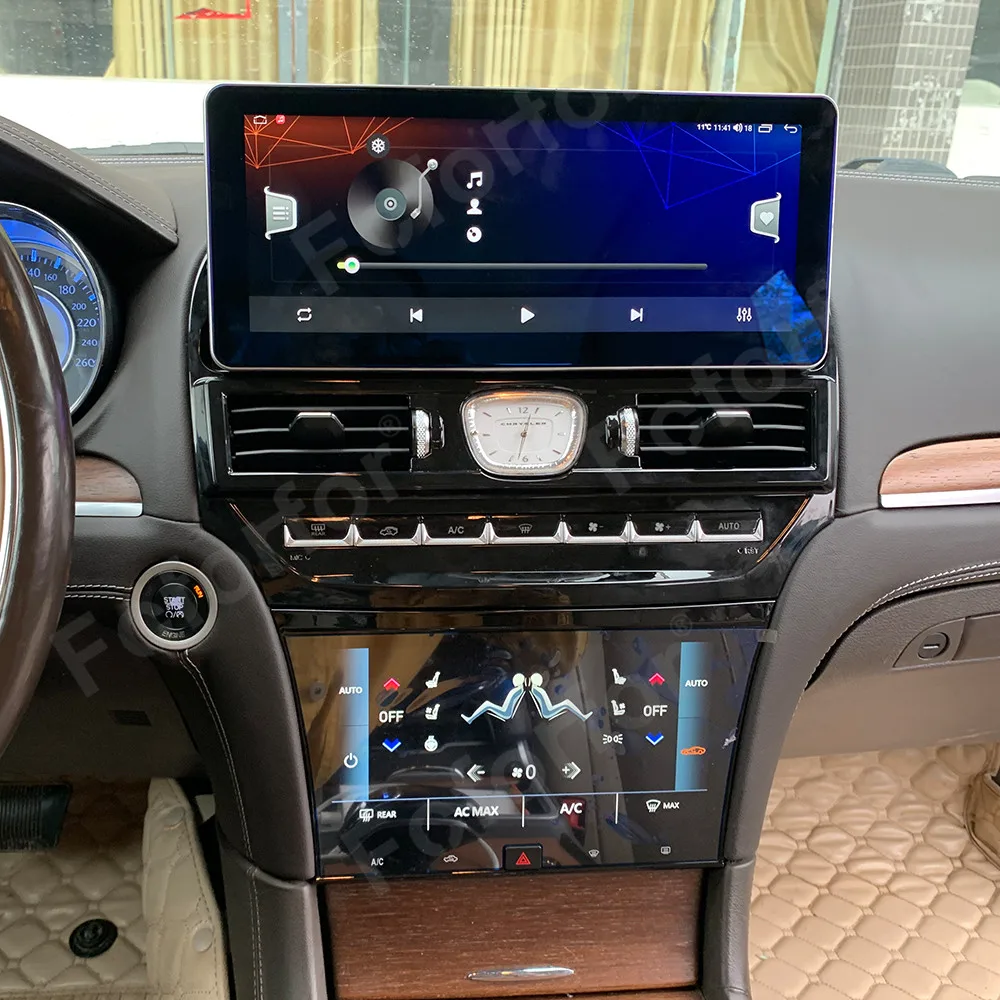 

12.3 Inch Android 14.0 For Chrysler 300C 2011-2015 QLED Screen Car Multimedia Player Radio GPS Navigation Stereo DSP Head Unit