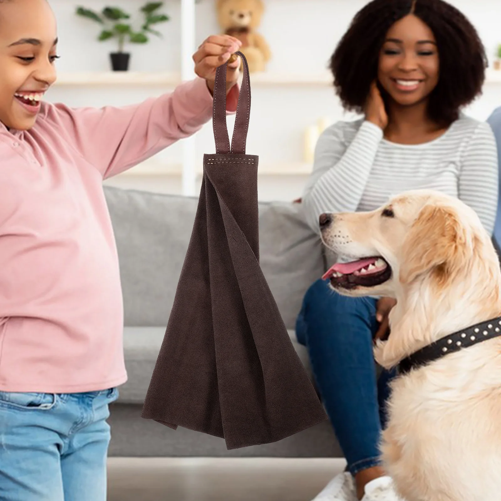 

Bite Rag Wear-Resistant Dog Tug For Training Puppy Agility Chew Proof Playtime Exercise Dog Accessory