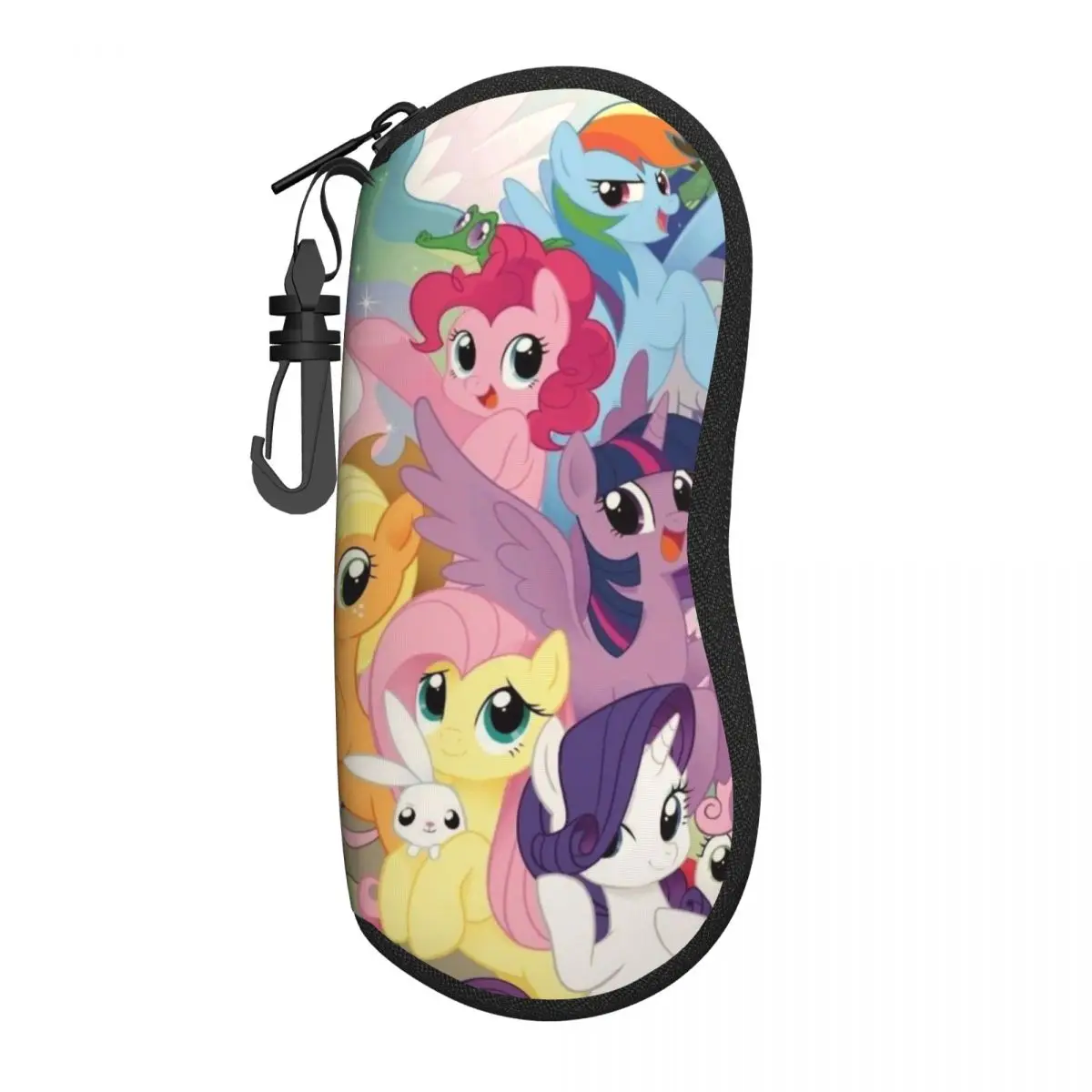 

My Little Pony Soft Shell Ultra-Light Eyewear Case - Scratch-Resistant and Space-Saving Glasses Bag for Outdoor Adventures