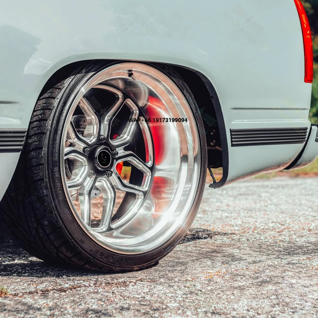 

17-26 Off-road Forged Beadlock Wheels Racing Rims Truck Pickup Street Truck for Chevy C1500 OBSchevy