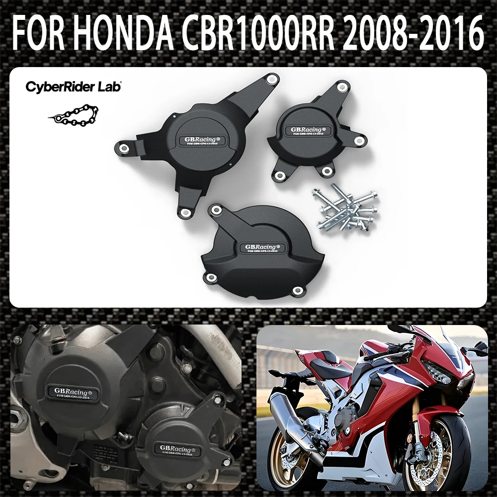 

ДЛЯ HONDA CBR1000RR CBR1000 RR CBR 1000RR 2008-2016 Защитный чехол для двигателя мотоцикла, аксессуары