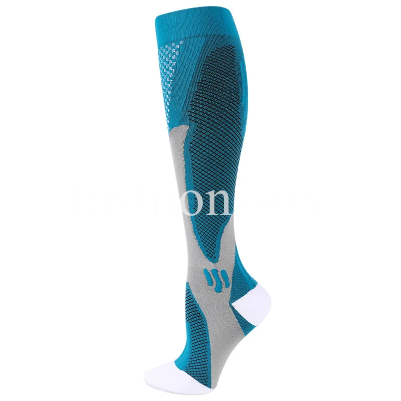 1 PAAR Kompressionssocken Sportsocken Medizinische Pflegestrümpfe Verhindern Krampfadern Socken Schwangerschaft Stillen Sportlich Fußball SOX