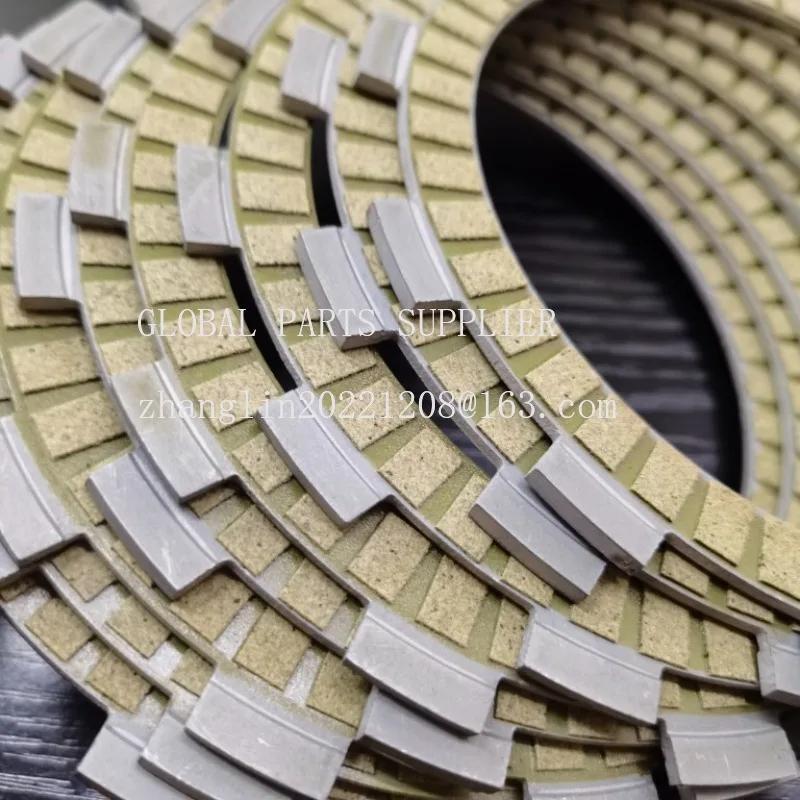 7pcs Motorcycle Clutch Friction Plates Paper Based Clutch Disc Replacement for CFMOTO CF400NK CF650NK CF650MT CF650TR 650TR-G