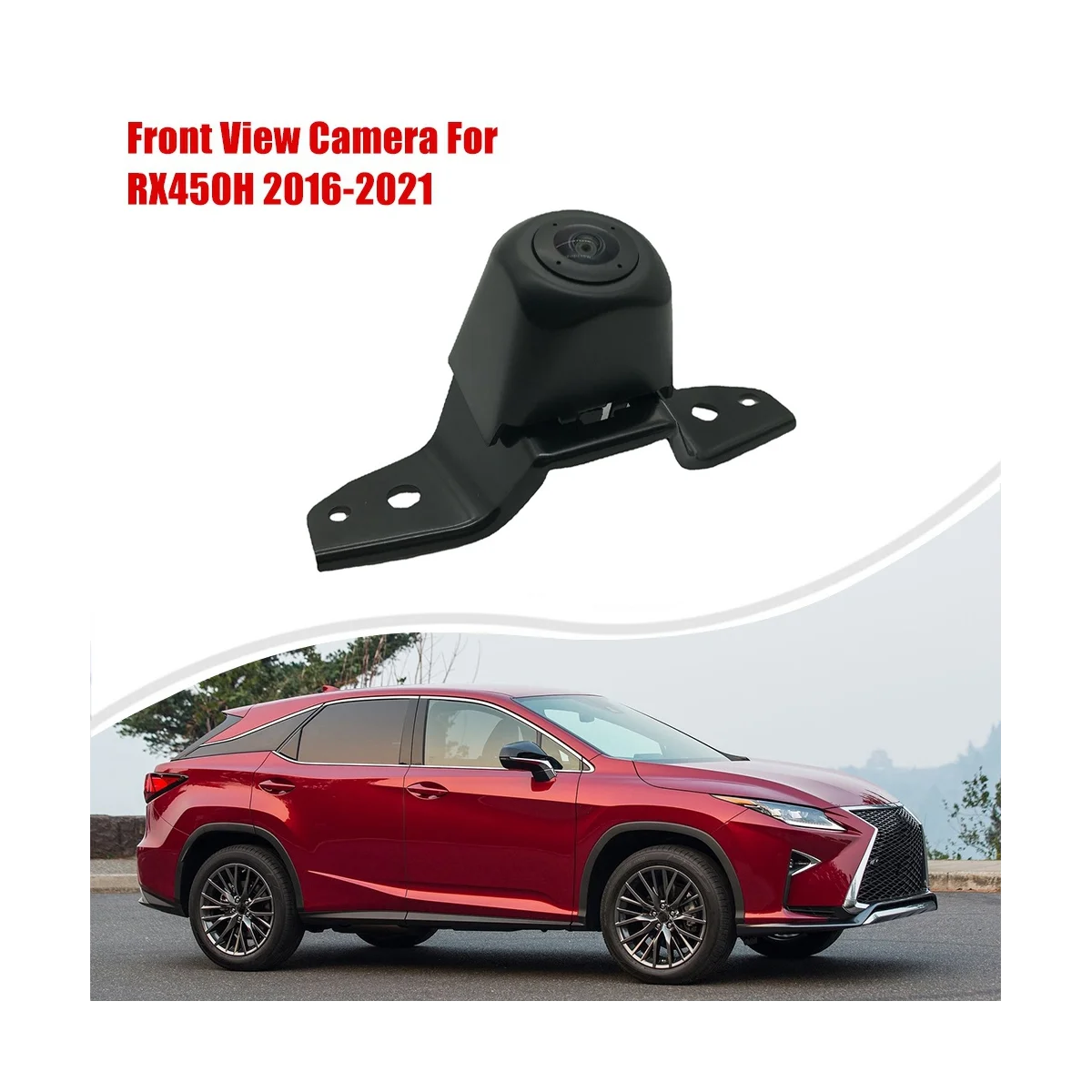 Durable 867B0-0E032 Car Front View Camera Front Image Camera Assembly for LEXUS RX350 RX450H 2016-2021 867B00E032