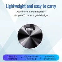 Mini grabadora activada por voz con imán incorporado, pequeño dispositivo de grabación de Audio Digital, dictáfono de sonido STTWUNAKE