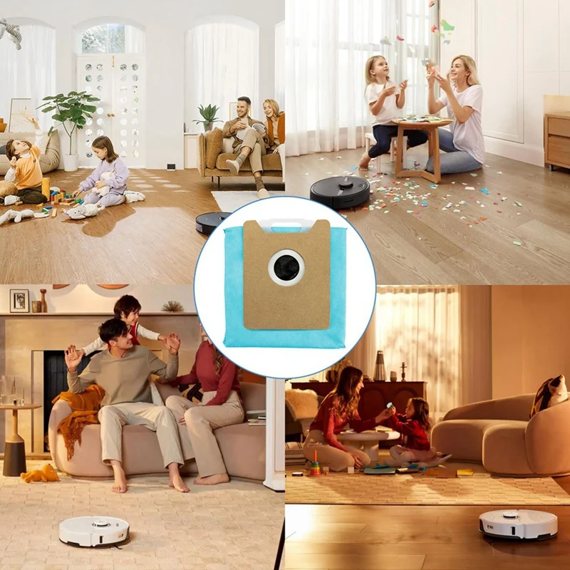 Пылесборник для Eufy G40 +/G40, гибридный бытовой мешок для мусора, 12 шт.