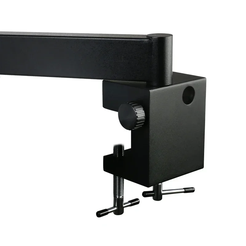 Imagem -05 - Articulando Braço Pilar Clamp Bracket Holder Stand 76 mm Cabeça para Trinocular Binocular Microscópio Estéreo a3 Cantilever Ajustável