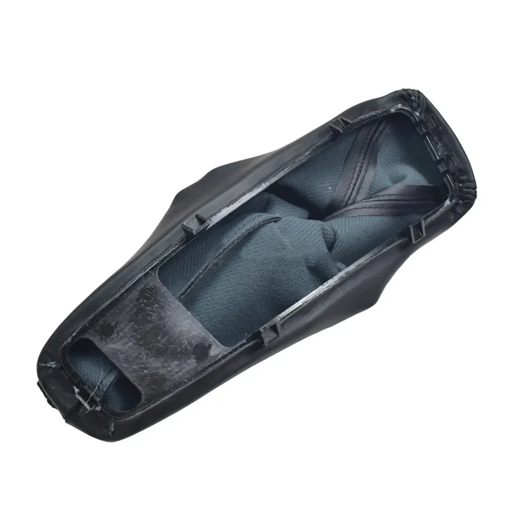 

H5-Leather Car Gear Shift Knob Cover 7155622 For BMW 3 Series E90 E91 E92 E93 2004-Handbrake Gaitor Boot Replacement Parts