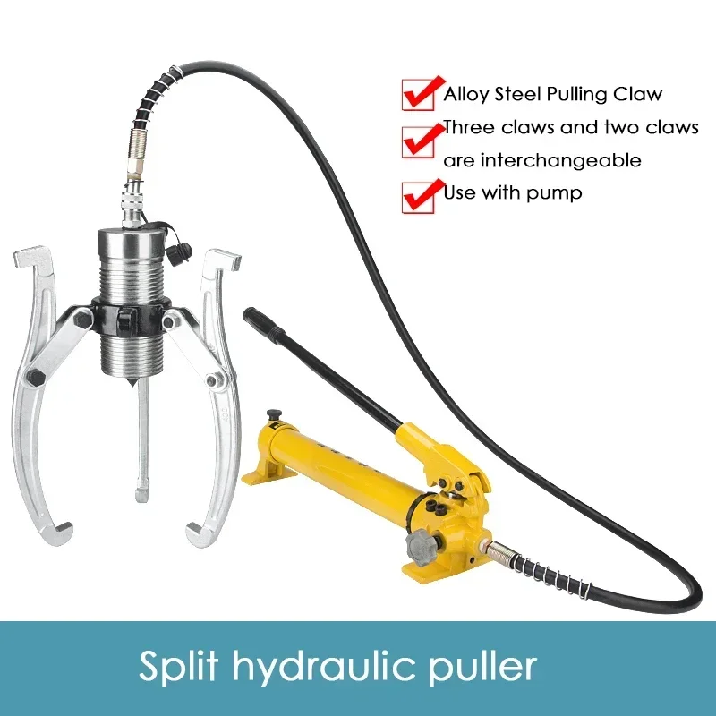 

Split hydraulic puller YL-5/10/15/20/30T hydraulic double claw puller New split hydraulic puller two claw puller