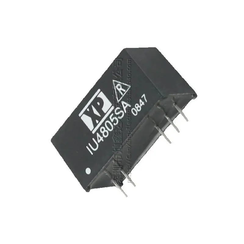 5PCS/ IU4805SA imported 2W 36-72VDC 48V step-down to 5V 0.4A isolated regulated power supply module