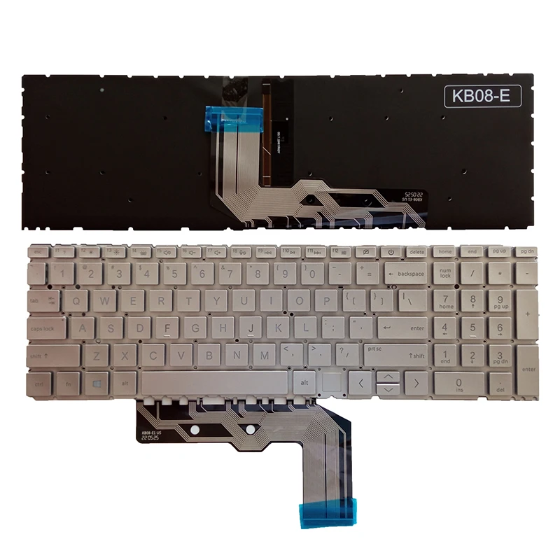 US English Keyboard Backlight for HP 15-ED ENVY X360 15-ED000 15-AG 15-EE 17-CG 17M-CG 17T-CG TPN-W140 Laptop Backlight Keyboard