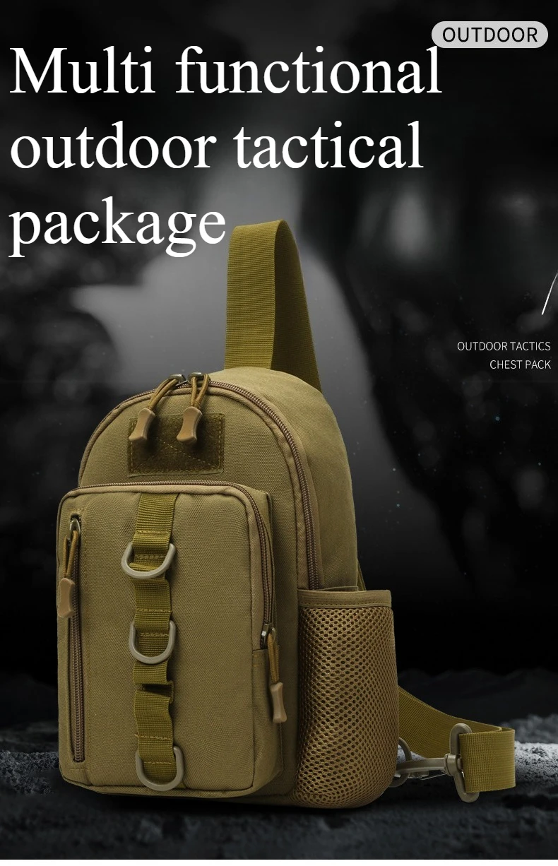 

Multi Functional Crossbody Bag Multi-purpose Outdoor Tactical Bag Single Shoulder Leisure Sports Backpack