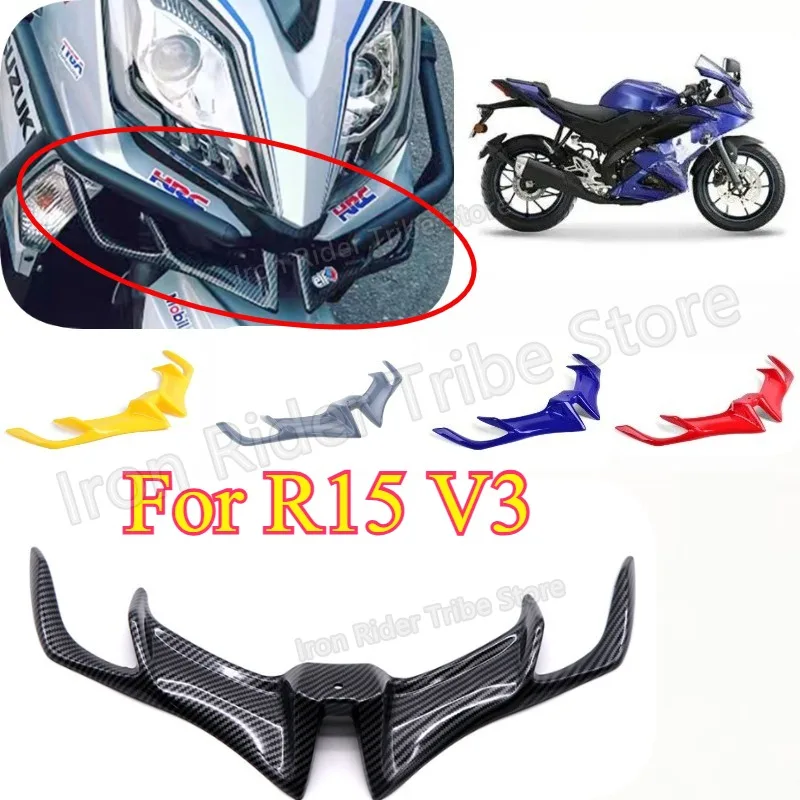 For R15 v3 motorcycle modification, bird beak, fixed wind wing, intake wind wing, shark fin