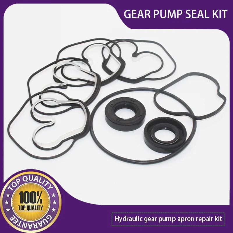 705-40-06320 7054006320 STEERING PUMP HYDRAURIC PUMP GEAR PUMP SEAL KIT FOR KOMATSU BULLDOZER D41PF-6 D41PF-6K