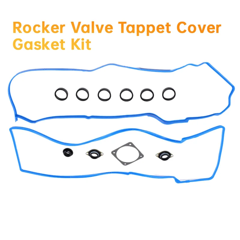 

Car Rocker Valve Tappet Cover Gasket Kit For Ford Falcon BA BF FG 6Cyl XR6 & Turbo Barra Rocker Valve Cover Gasket Kit