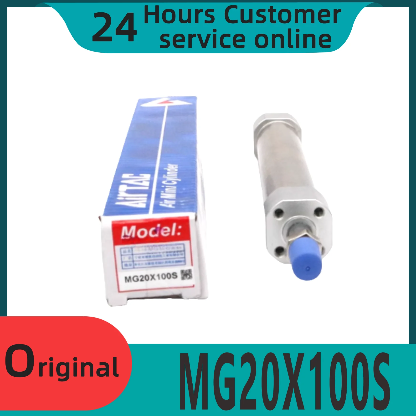 

Brand new original stainless steel mini cylinder MG20X100S MG20X125S MG20X150S MG20X175S MG20X200S