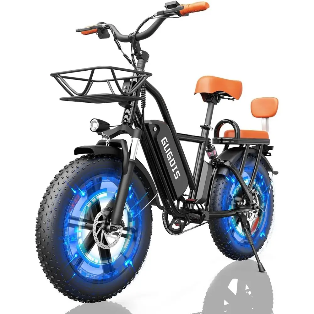 

Electric Bike or Adults, 16"/20" Tire E-Bike with 750W/1000W Peak Motor, 48V Removable Battery, Up to 45/60 Miles Range, olding