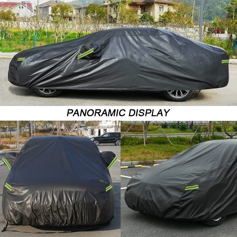 For Daewoo Matiz All Weather Car Cover Outdoor Sun Shade Anti UV Snow Rain Resistant Dustproof
