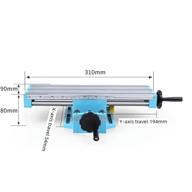 Multifunktions-Mini-Kreuz fräsmaschinen tisch kleine Heim bohrmaschine Fräsmaschinen tisch halterung Schiebe tisch