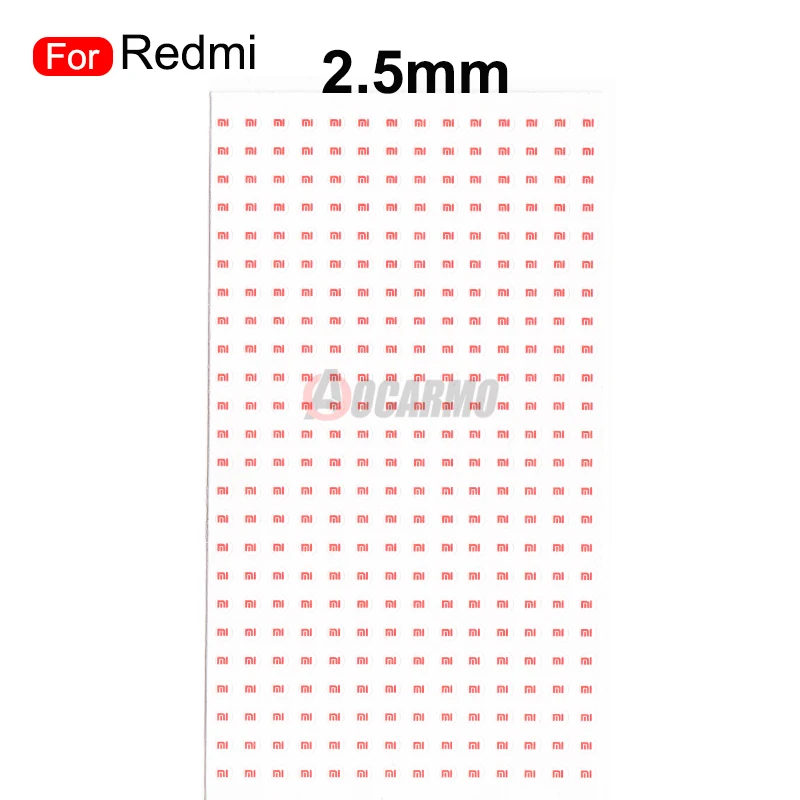 Aocarmo 2.5mm 4mm Repair Warranty Breakable Label Fragile Screw Sticker For Xiaomi For Redmi For Huawei For vivo For oppo