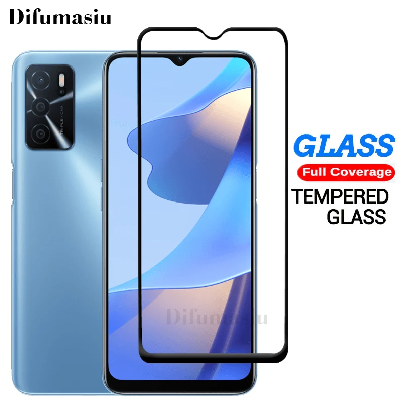 3in1 For OPPO A16 Tempered Glass OPPO A77 A78 A98 A1 5G/ A77S A76 A17K A16K A96 A95 A57 A74 4G Tempered Glass Screen Protector