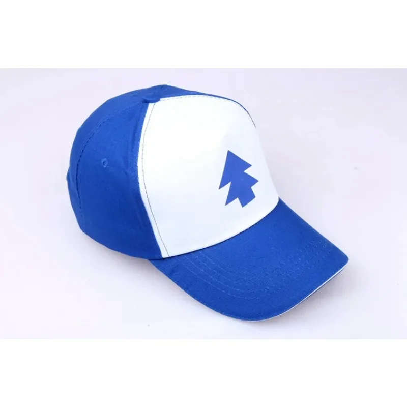 qq273Anime Cartoon Pines Hats Gravity Falls Dipper Baseball Caps Cosplay Accessories Hat Canvas Adjustable Boys Cotton Pine Cap