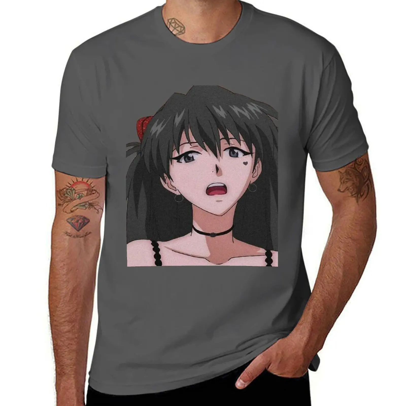 

Goth asuka T-Shirt t shirt man designer t shirts for man cotton soft T-Shirt