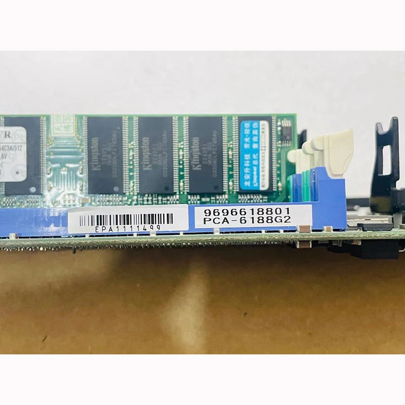 ของแท้สำหรับอุตสาหกรรม Advantech แผงวงจรคอมพิวเตอร์พอร์ตเครือข่ายคู่ PCA-6188G2 PCA-6188 A1