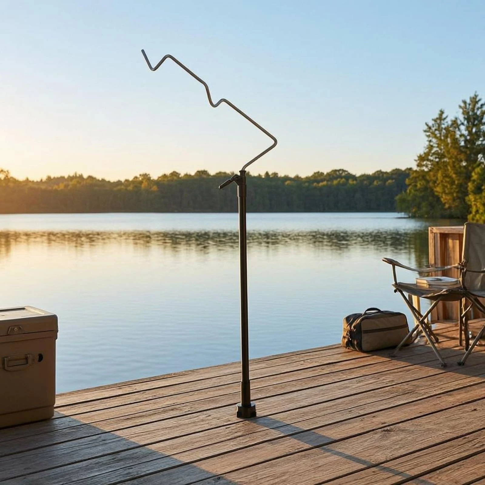 Camping Lamp Stand Aluminum Alloy Telescopic Lantern Stand Telescoping Lamp Pole Space Saving Outdoor Gear Stable