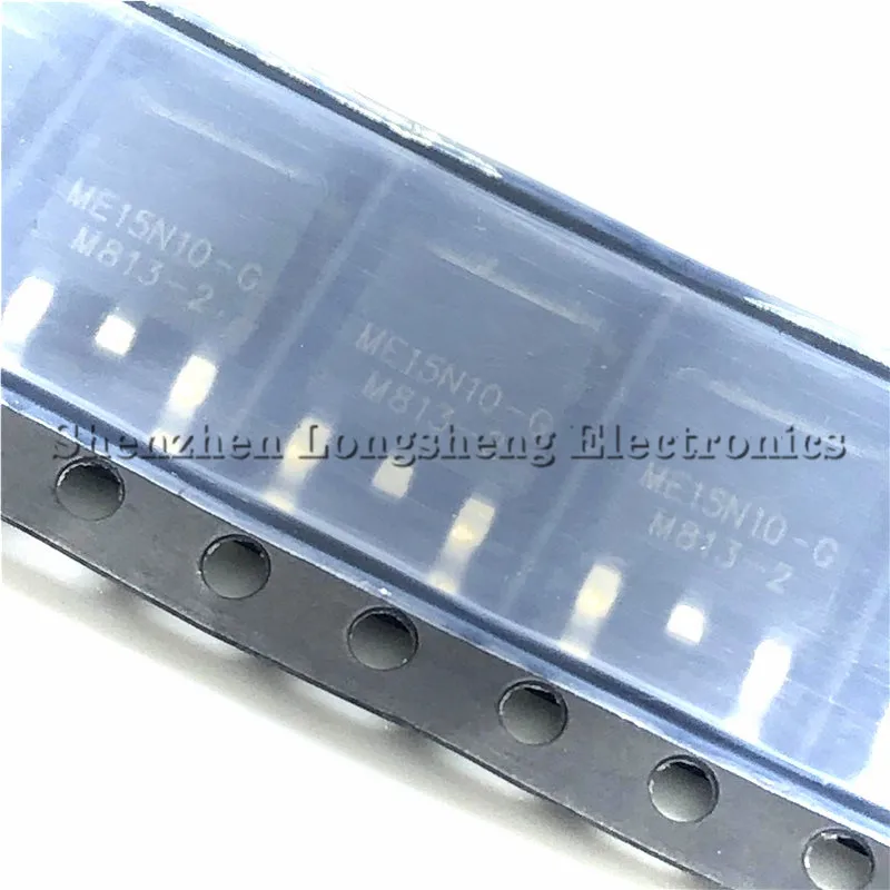 10PCS/LOT NEW ME15N10-G ME15N10 15N10  TO-252 Liquid crystal field effect MOS transistor IC