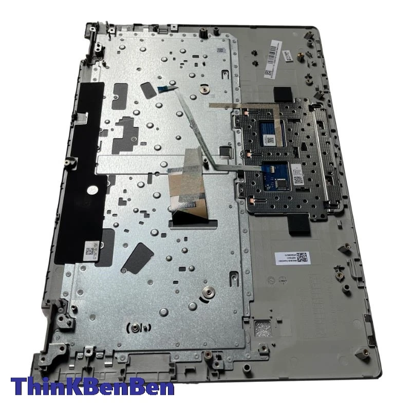 Imagem -04 - Capa cz Czech Palmrest Shell Cinza pl Caixa Superior Furo Fpr para Lenovo Ideapad Flex C340 14 Iml Iml Iwl Apm 5cb0s17535