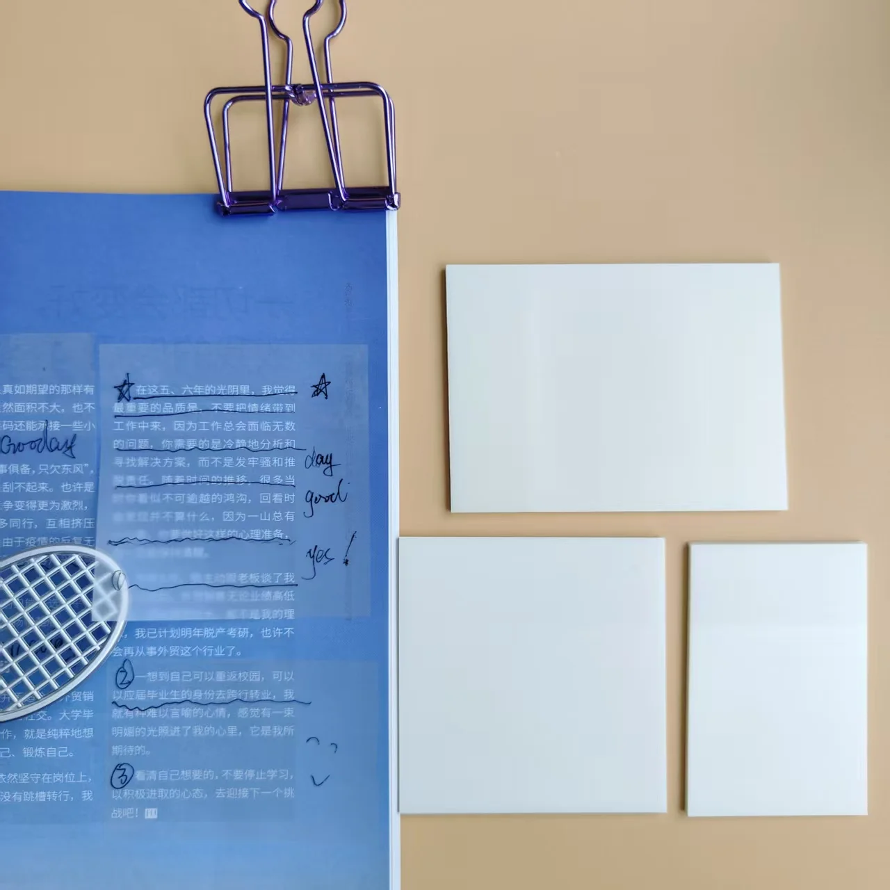 

1 упаковка, прозрачные липкие заметки, водонепроницаемые и клейкие, хороший ручной блокнот, липкая бумага для заметок, креативный обучающий блокнот