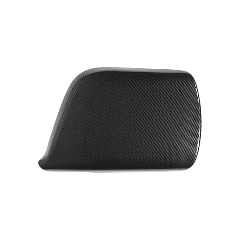 

For Chevrolet Corvette C7 Real Dry Carbon Fiber Center Console Armrest Cover Armrest Seat Box Trim Interior Accessories 14-2019