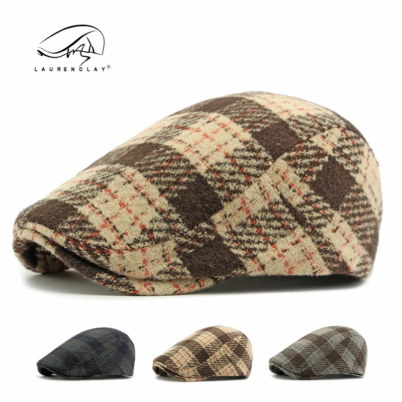 

Men's And Women's Beret Autumn And Winter New Woolen Peaked Cap Yinglin Retro Casual Advance Hats Painter Cap Artistic