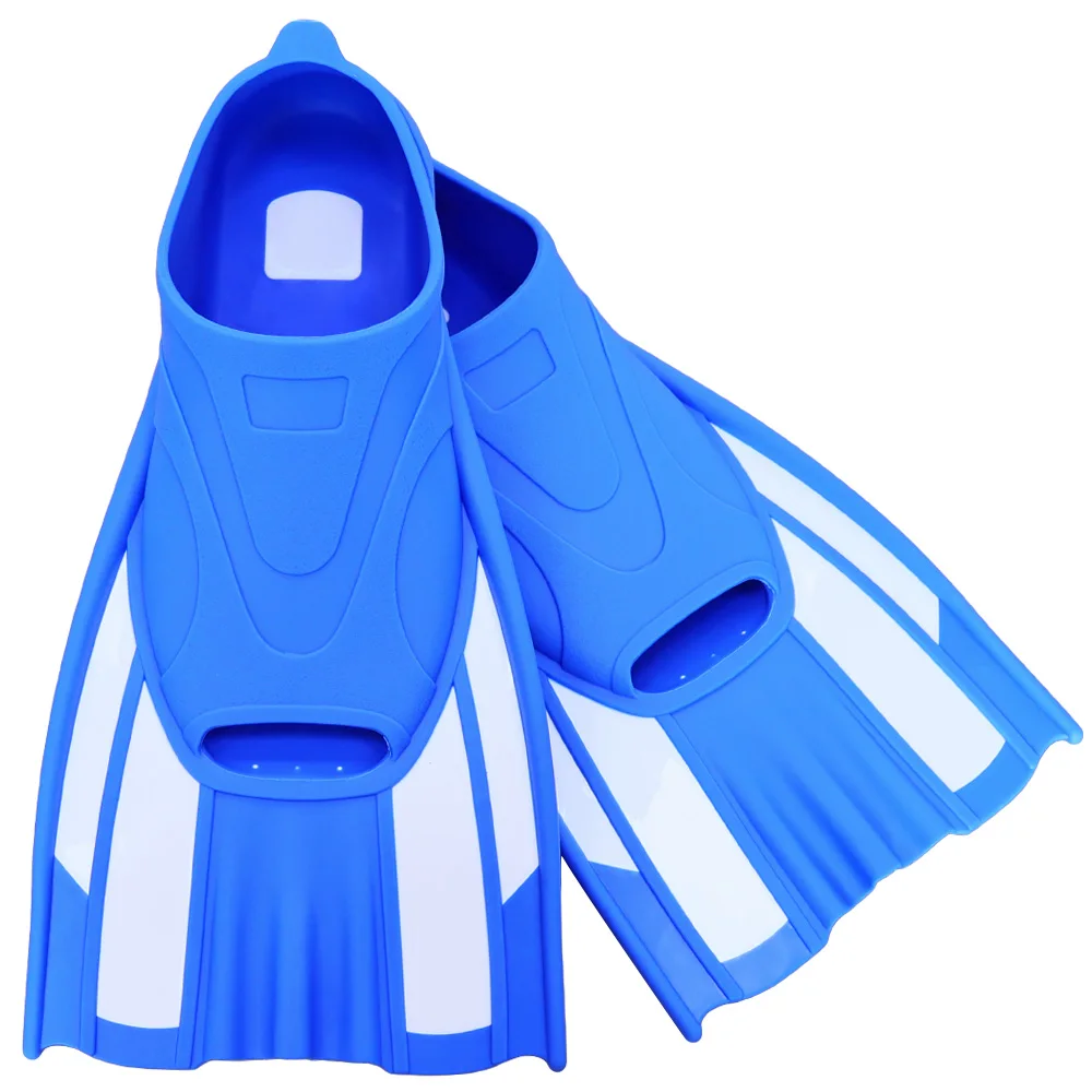 Silikon-Schwimmflossen, volle Fußtasche, schwimmende Schnallen, Schnorcheln, Tauchen, Flossen, Erwachsene, Training, Schoß, Schwimmschuh, Reisegröße – Detail 8