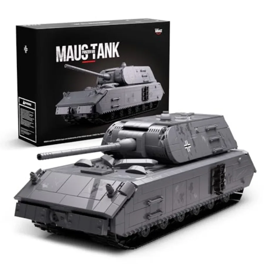 

WW2 military display model: Panzer VIII tank metal alloy construction olive green finish precision-engineered for adult collect